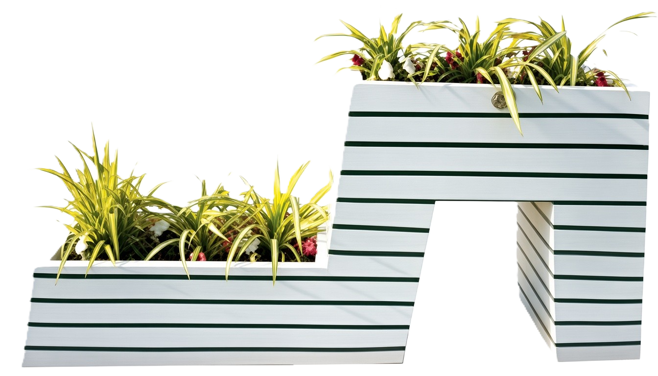 FRP Planter L-84" X 18" X H-32